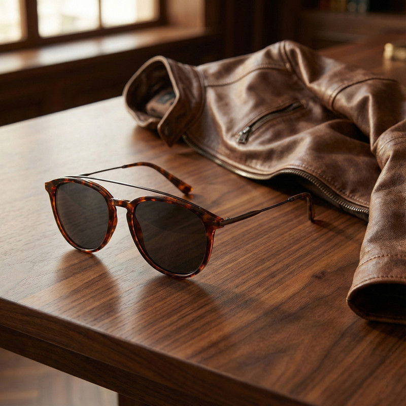 عینک آفتابی خلبانی (Aviator) مدل TR3314-C45-P01 Polarized Deep Pattern
