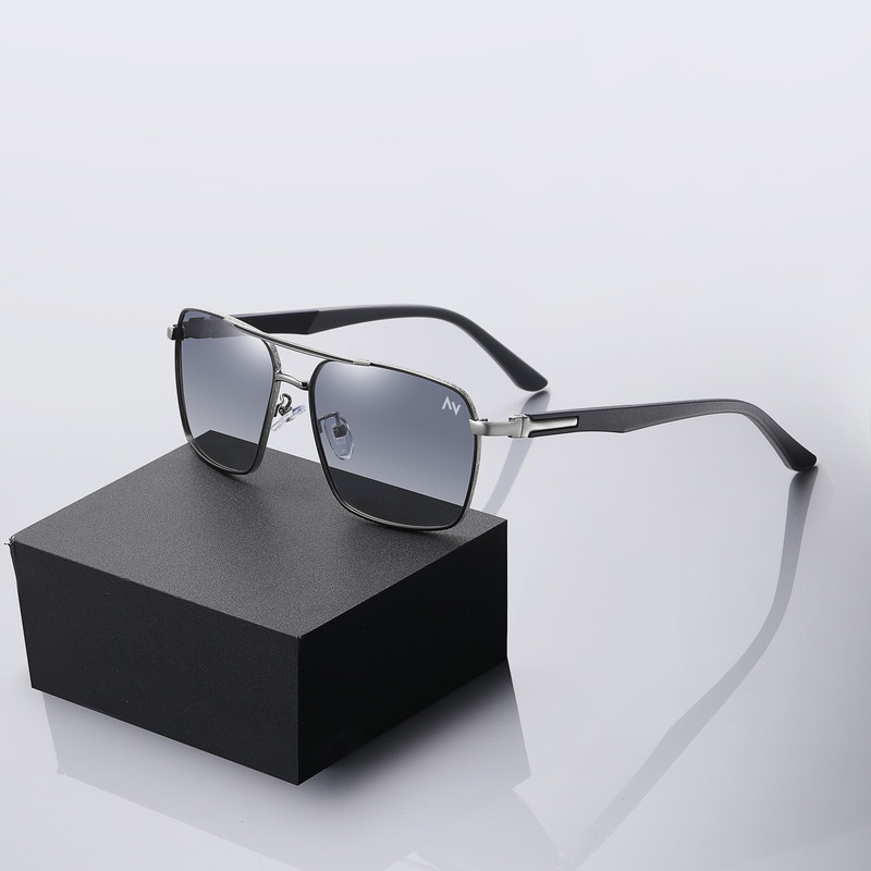 عینک آفتابی خلبانی مردانه آلبرت وگ مدل 6307C98P87 Polarized Albert Vogue