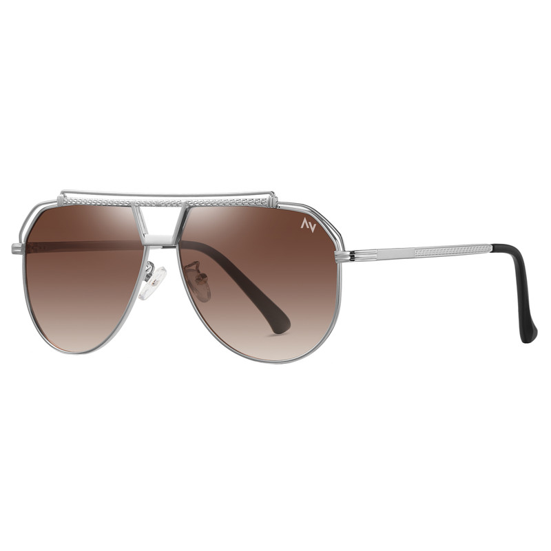 عینک آفتابی خلبانی (Aviator) آلبرت وگ مدل JS8533C05-P44 Polarized Avantgarde Visionary