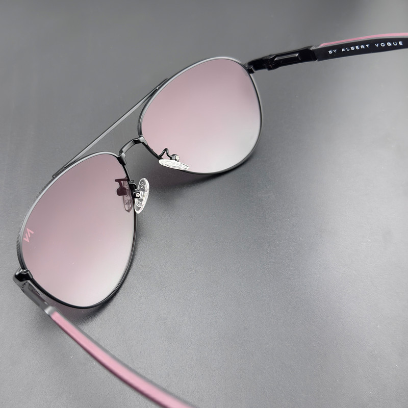 عینک آفتابی مردانه خلبانی آلبرت وگ مدل 6319C04-P141 Polarized Avantgarde Visionary
