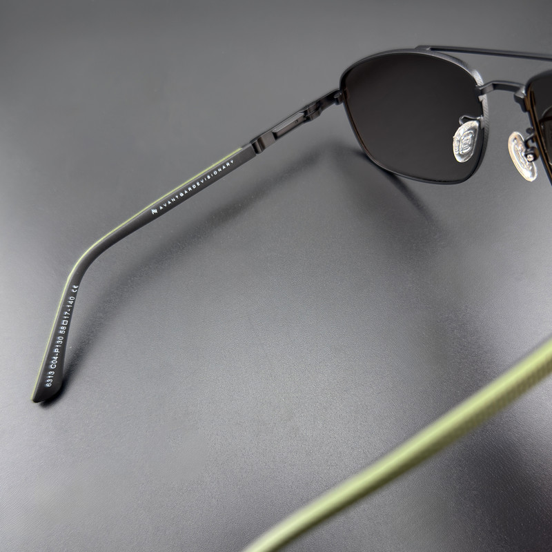 عینک آفتابی خلبانی (Aviator) آلبرت وگ مدل 6313C04-P130 Polarized Avantgarde Visionary
