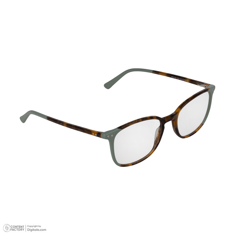 فریم عینک طبی مدل P6116C2 Acetate Multi Layer