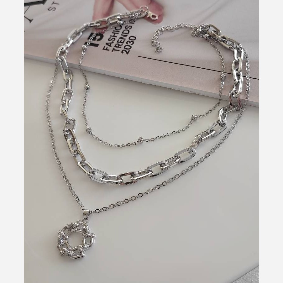 گردنبند سه لاین 7108253634