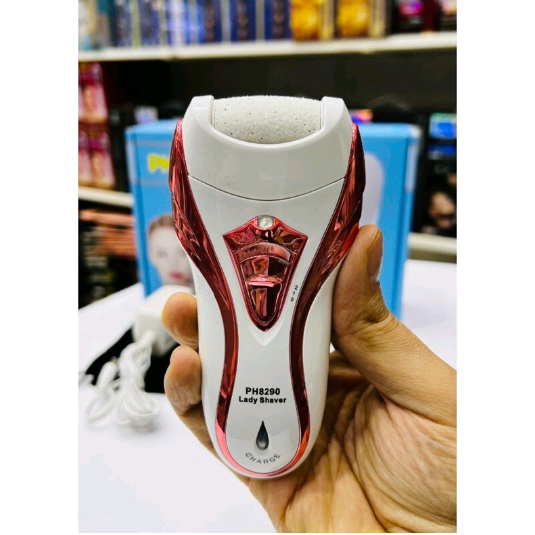 اپیلیدی حرفه ای سه کاره فیلیپس (موکن،شیور و موزن،سنگ پا)چراغ دار اورجینال و کیفیت عالی