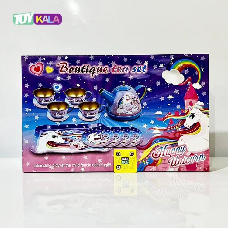 اسباب بازی ست چایخوری یونیکورن طرح Happy Unicorn